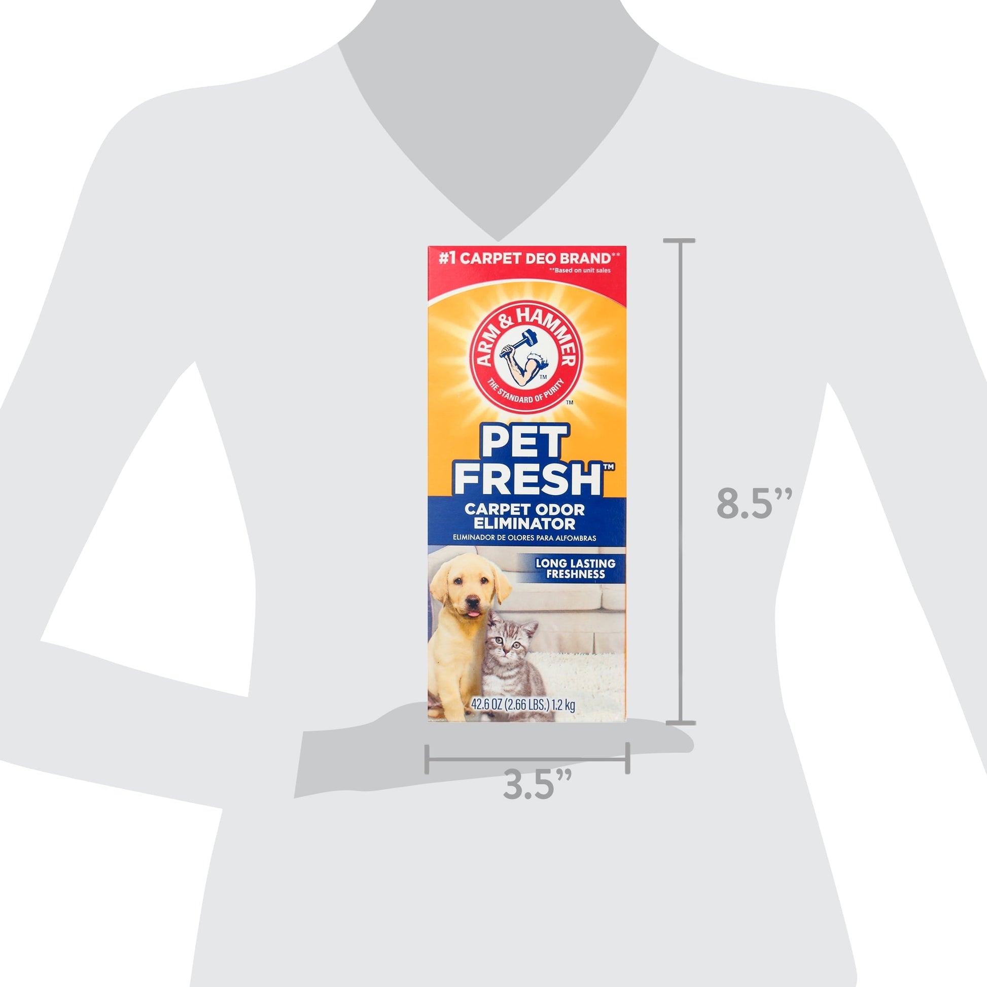 Carpet Odor Eliminator, Pet Fresh, 42.6 Oz