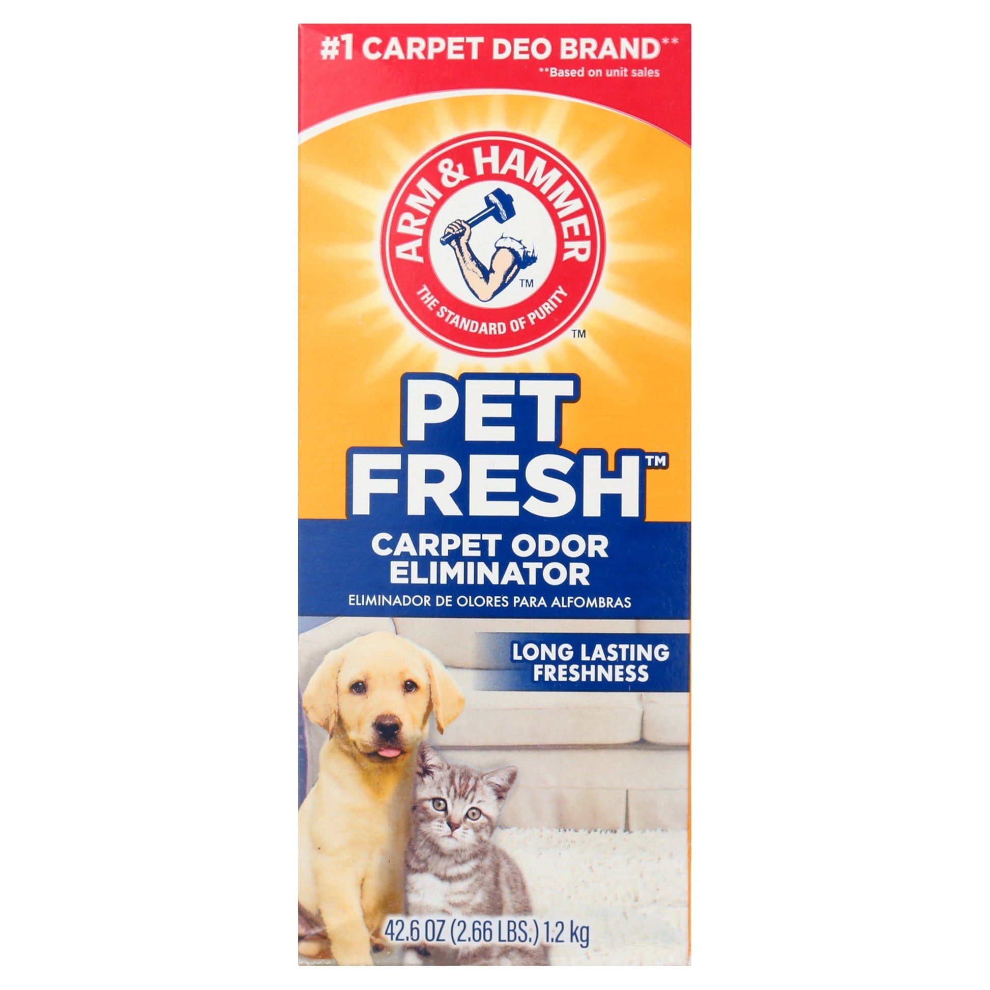 Carpet Odor Eliminator, Pet Fresh, 42.6 Oz